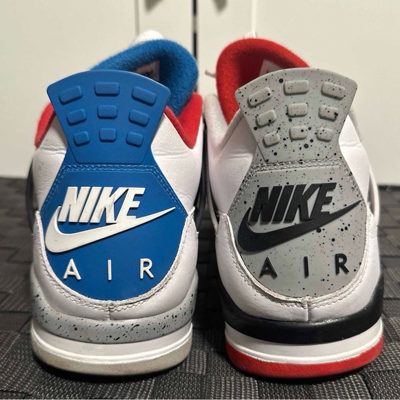 Jordan 4 Retro SE “What the 4”, Red, White and Blue Sneakers - Picture 2 of 5